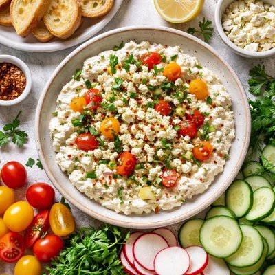 Image of Feta and Cream Cheese Spread