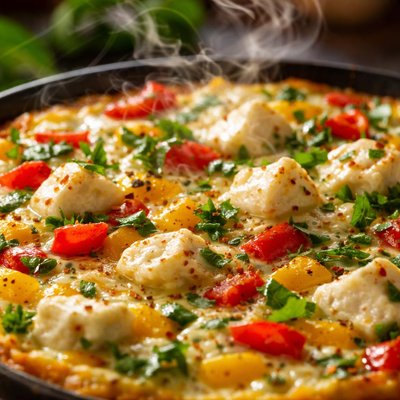 Image of Feta and Pepper Frittata