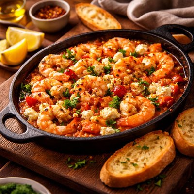 Image of Feta and Shrimp