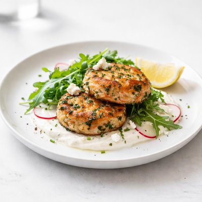 Image of Feta Salmon Fishcakes