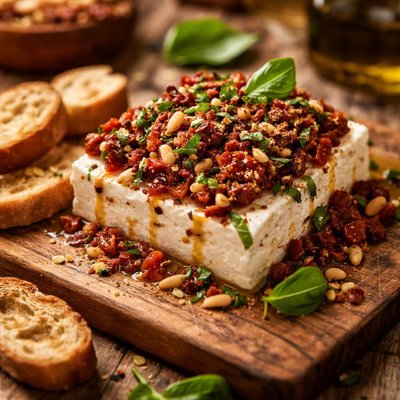 Image of Feta Sun Dried Tomato Appetizer