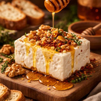 Image of Feta with Honey