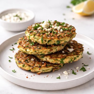 Image of Feta Zucchini Fritters