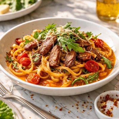 Image of Fettuccine a La Ferrari