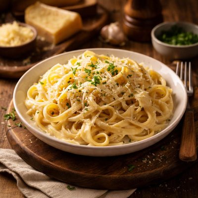 Image of Fettuccine Alfredo Again
