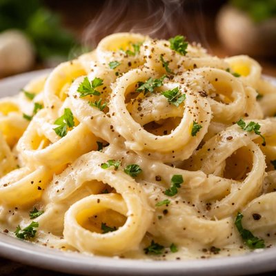 Image of Fettuccine Alfredo Vegan