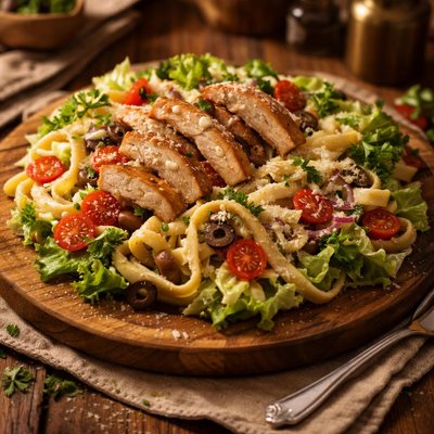 Image of Fettuccine Chicken Salad