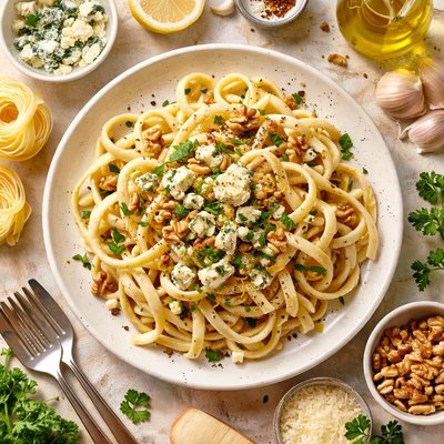 Image of Fettuccine with Blue Cheese