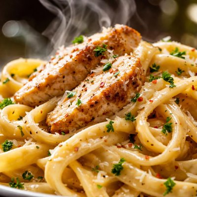 Image of Fettuccini and Chicken