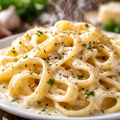 Image of Fettucine with Alfredo Sauce