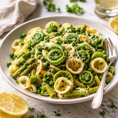 Image of Fiddlehead Pasta