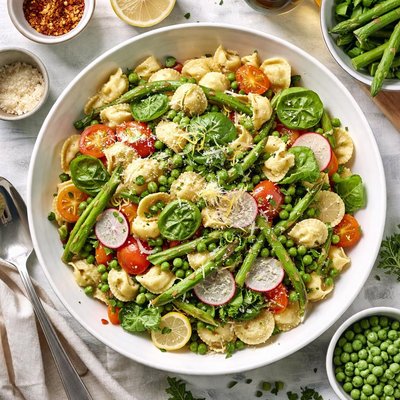 Image of Fiddlehead Pasta Primavera