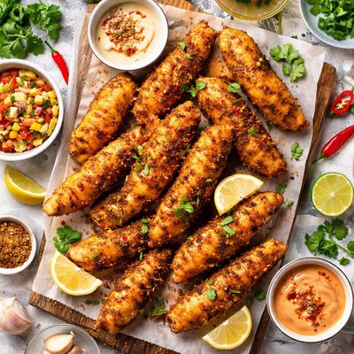 Image of Fiery Catfish Fingers