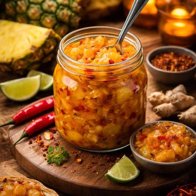 Image of Fiery Pineapple Chutney