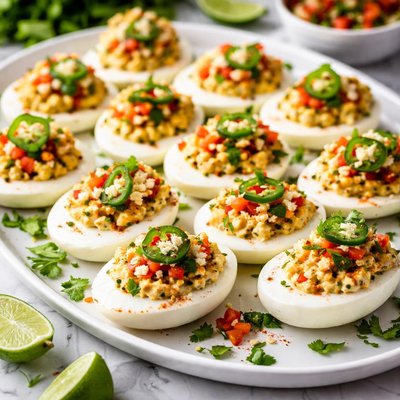 Image of Fiesta Deviled Eggs