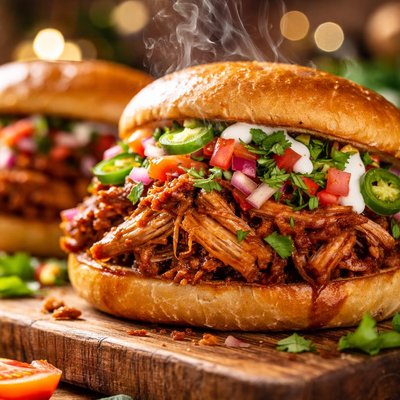 Image of Fiesta Pork Sandwiches