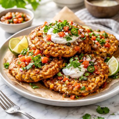 Image of Fiesta Potato Pancakes