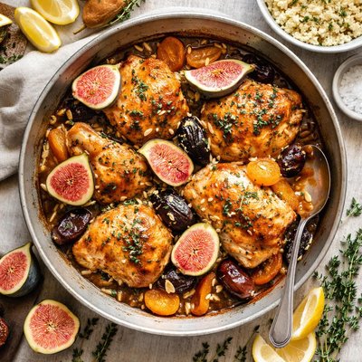 Image of Fig and Apricot Chicken