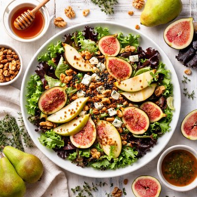 Image of Figgy Cheesy Nutty Pear Surprise