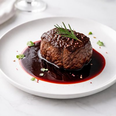 Image of Filet Mignon with Chianti Sauce