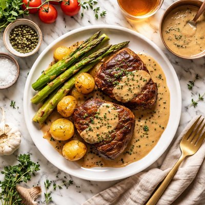Image of Filet Mignon with Cognac Sauce