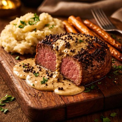 Image of Filet of Beef Au Poivre