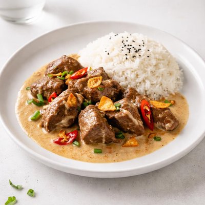 Image of Filipino Beef Adobo with Coconut Milk