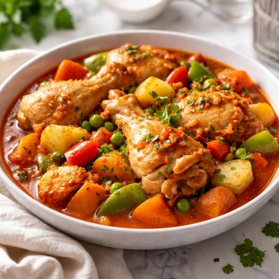 Image of Filipino Chicken Afritada