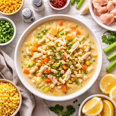 Image of Vegan Filipino Chicken Sopas