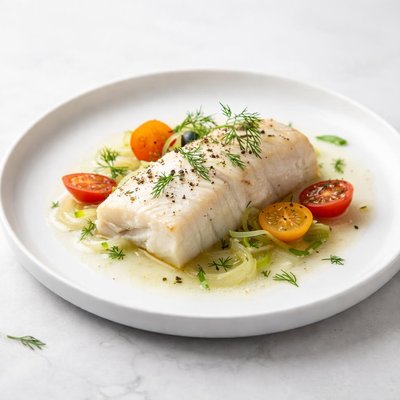 Image of Fillet of Fish in Wine