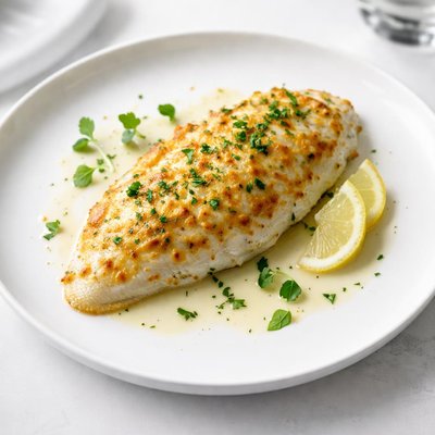 Image of Fillet of Flounder Au Gratin