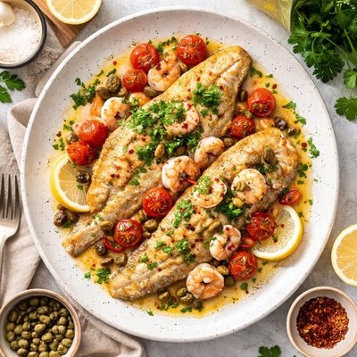 Image of Fillet of Plaice De Luxe