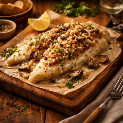 Image of Fillet of Sole Bonne Femme