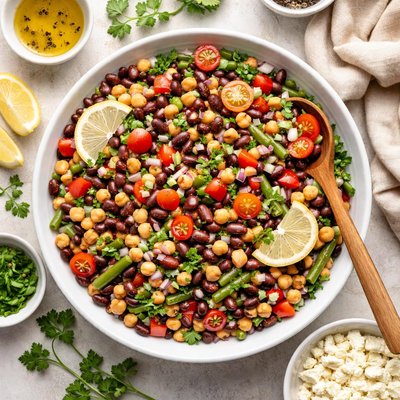 Image of Finally Found Four Bean Salad