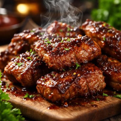 Image of Finger Lickin Country Style Boneless Beef or Pork Ribs