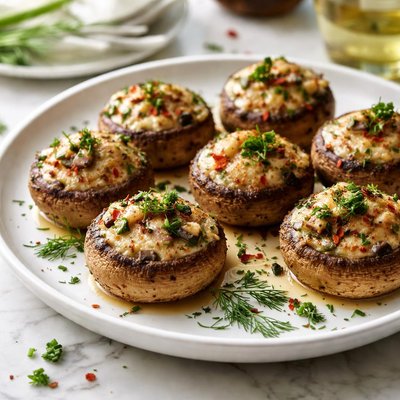 Image of Finnish Baked Mushrooms