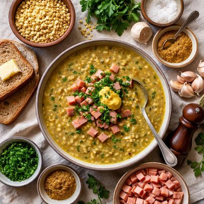 Image of Finnish Dried Pea Soup Hernekeitto Finland