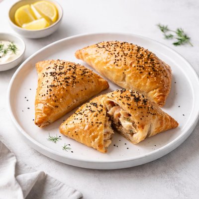 Image of Finnish Salmon Pasties Lohipasteijat
