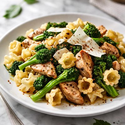 Image of Fiore with Broccoli Rabe Chicken and Pecorino Cheese