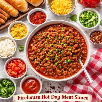 Image of Firehouse Hot Dog Meat Sauce