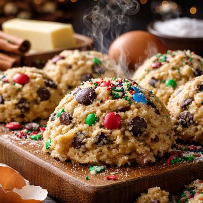 Image of First Day of My Cookie Candy Marathon Chilled Doughs