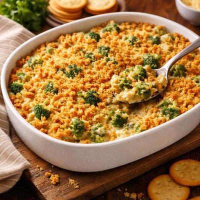 Image of First Place Broccoli Casserole with Ritz Crackers