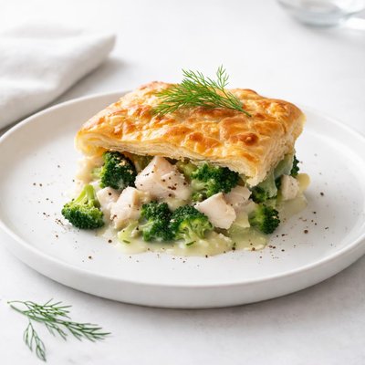 Image of Fish and Broccoli Pie