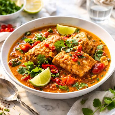 Image of Fish and Tomato Curry