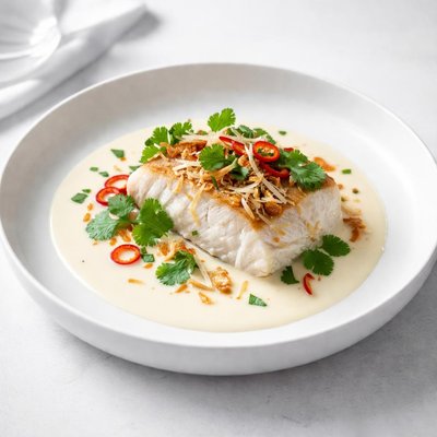 Image of Fish Baked in Coconut Milk