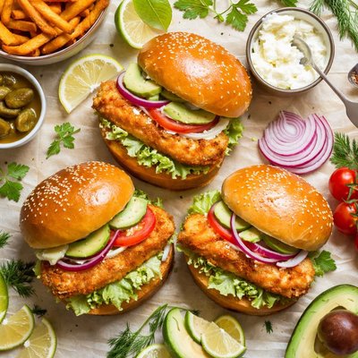 Image of Fish Burgers