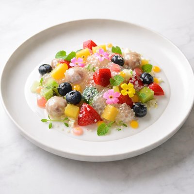 Image of Fish Eye Salad Tapioca Fruit Salad