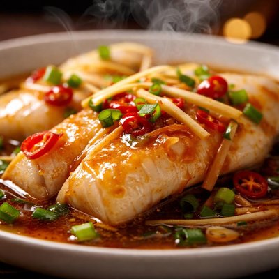 Image of Fish in Ginger Sauce