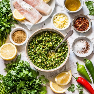 Image of Fish Marinade Chermoula