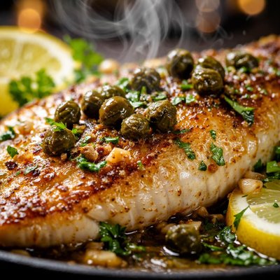 Image of Fish Meuniere with Capers